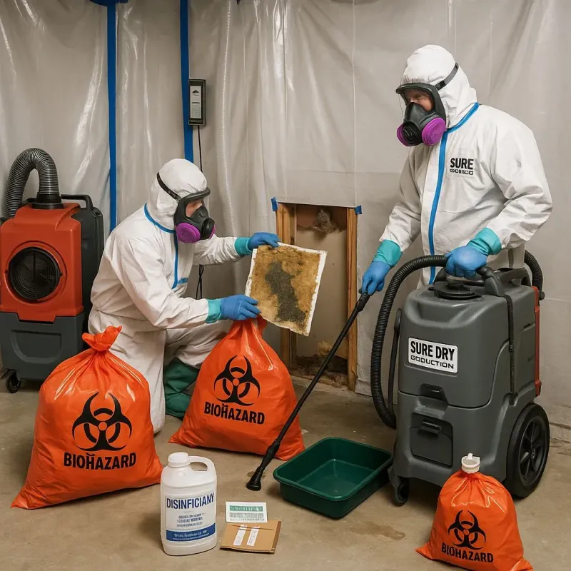 Contaminated Water Handling Protocols process in Edinburg, TX