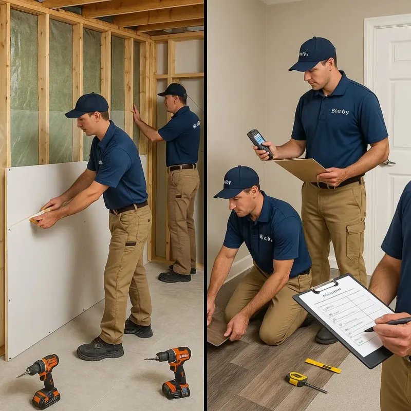 Repairs and Reconstruction process in Edinburg, TX