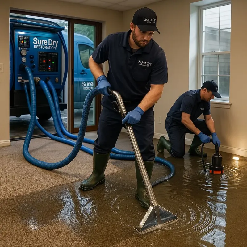 Water Extraction and Removal process in Edinburg, TX